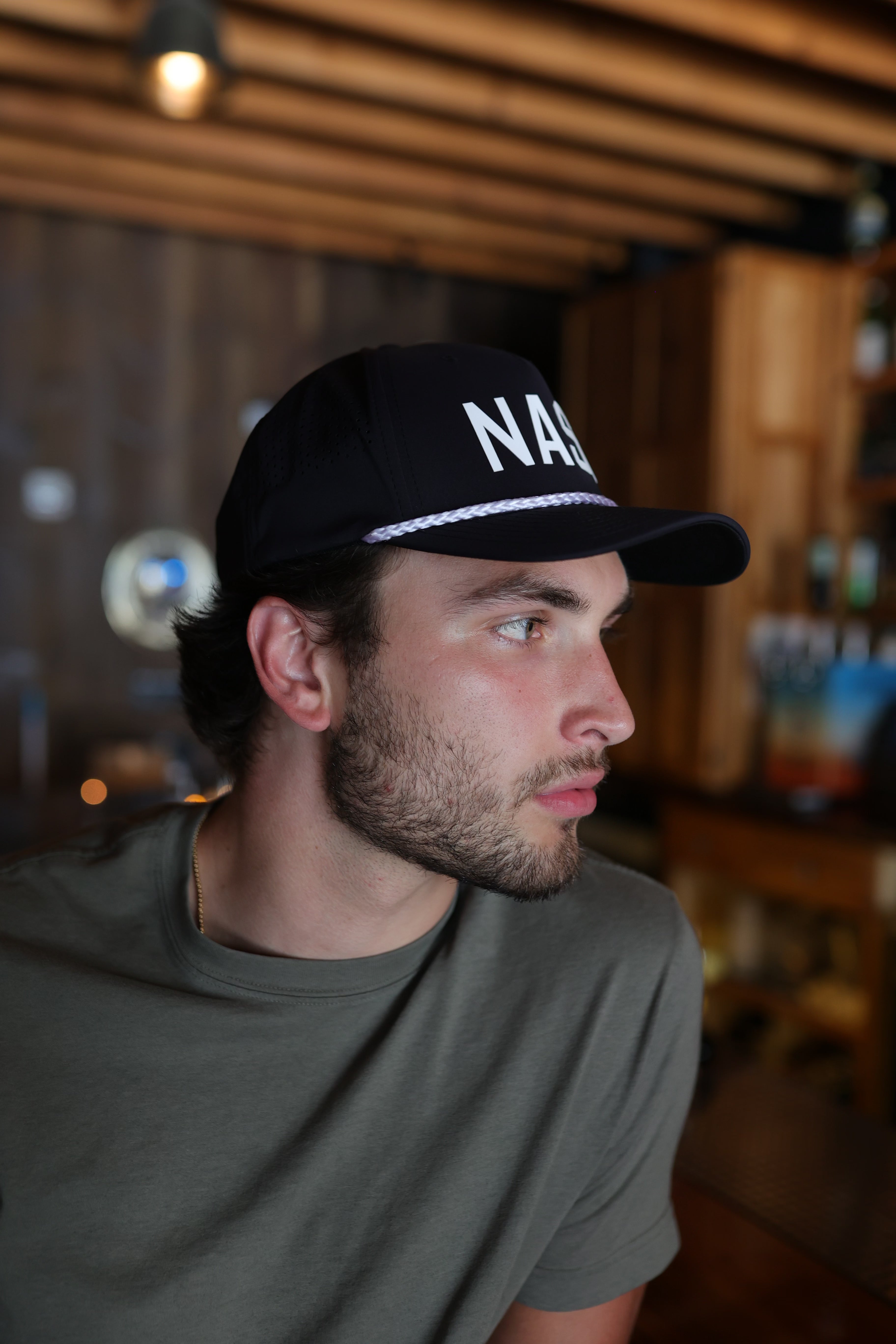 NASH Performance Rope Snapback [Black/White]