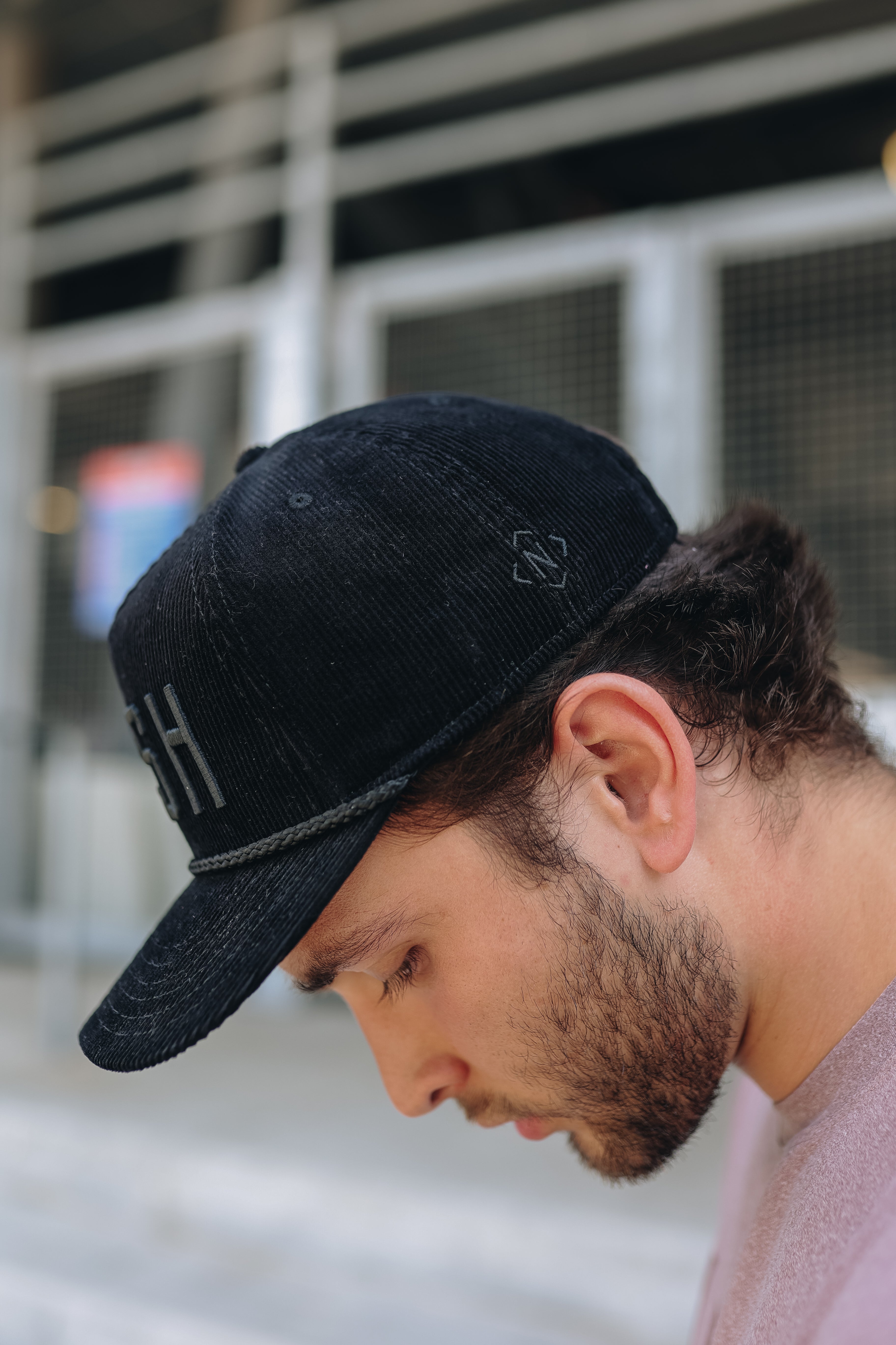 NASH Corduroy Adventurer Snapback [Black]