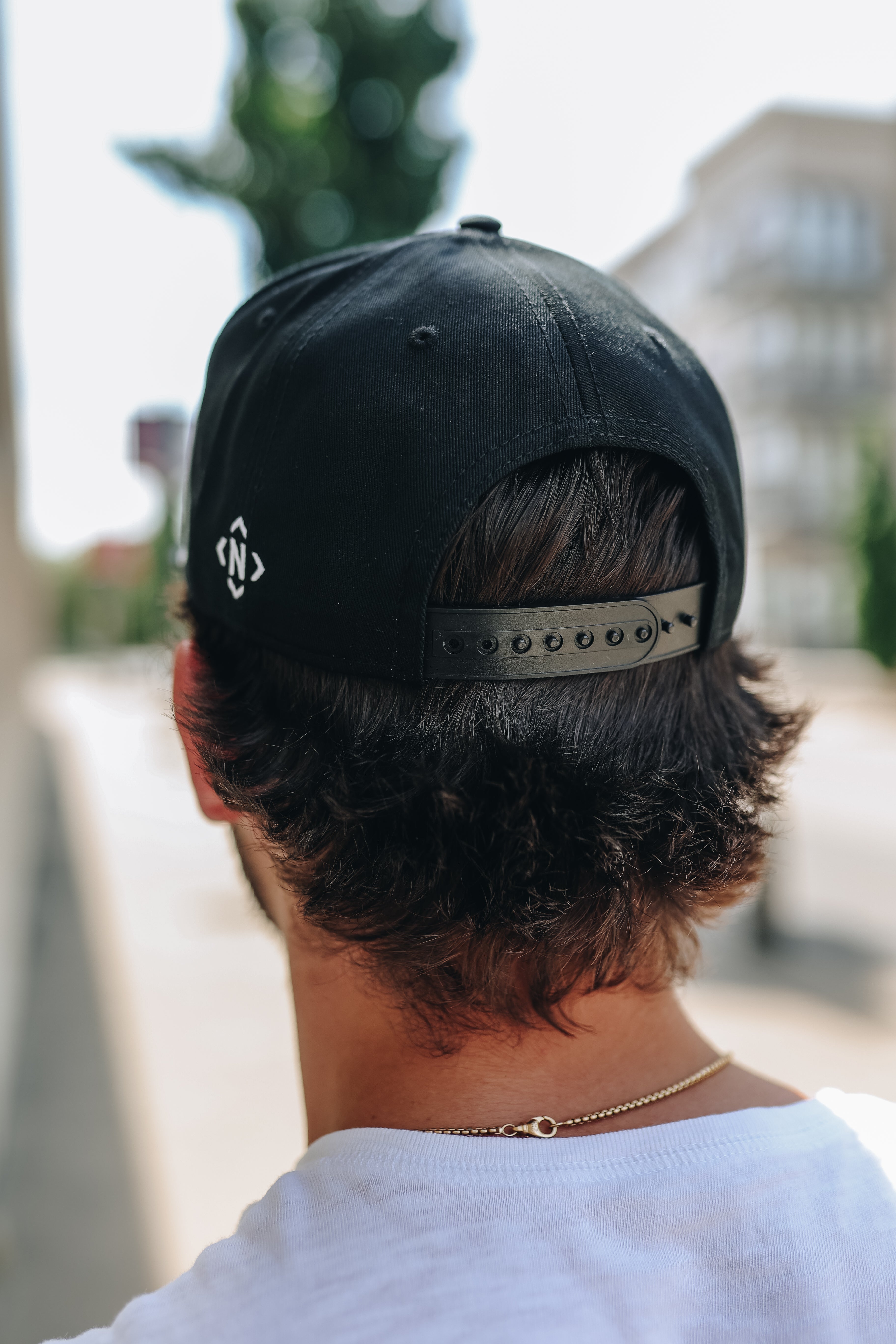 Adventurer Rope Snapback [Black/White]