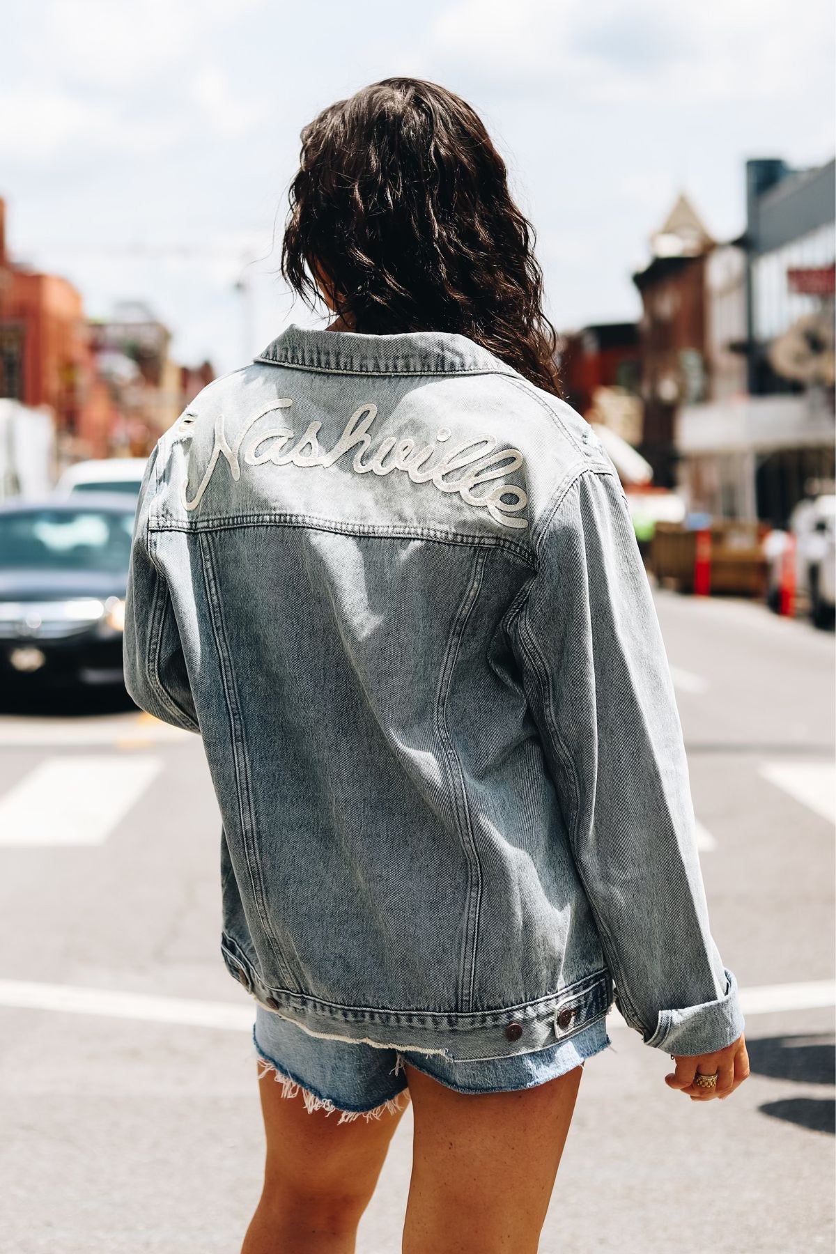 Nashville Chain Stitch Denim Jacket