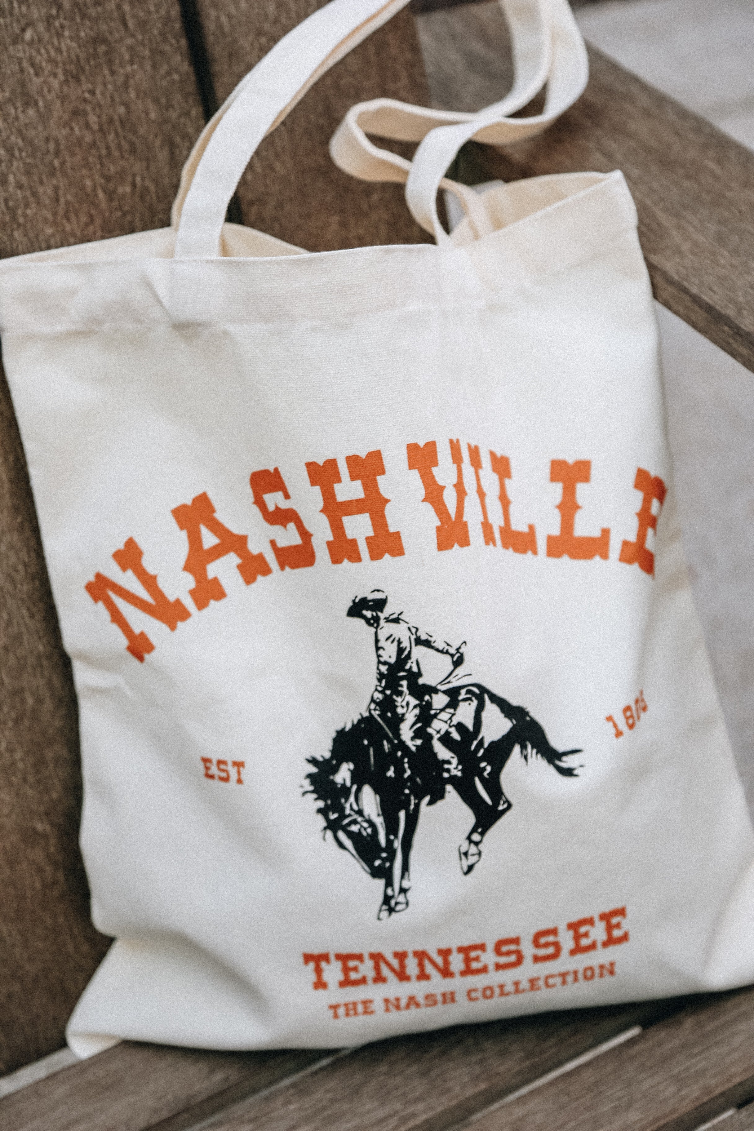 Canvas Tote Bag [Nashville Western]