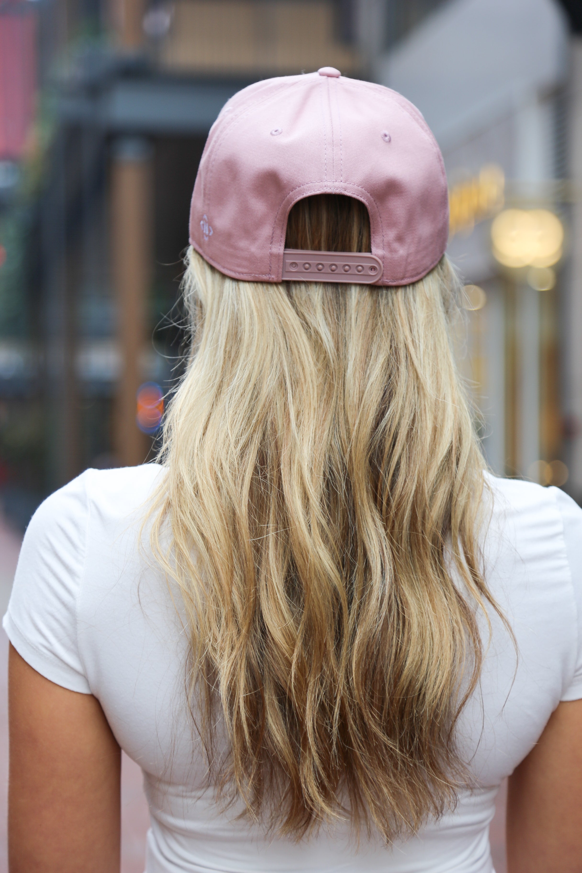 Nashville Arched Collegiate Snapback [Pink]