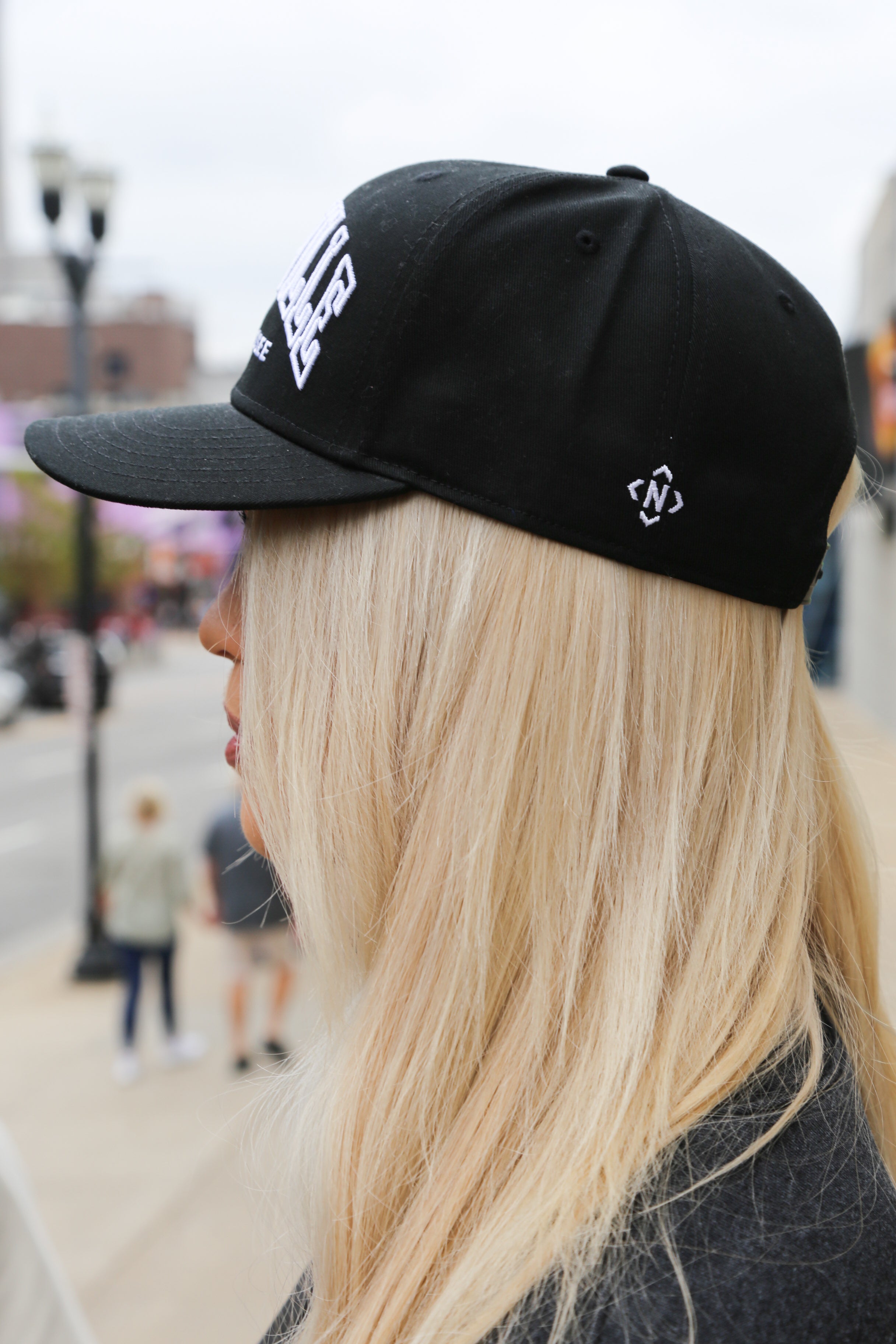 Nashville Arched Collegiate Snapback [Black]