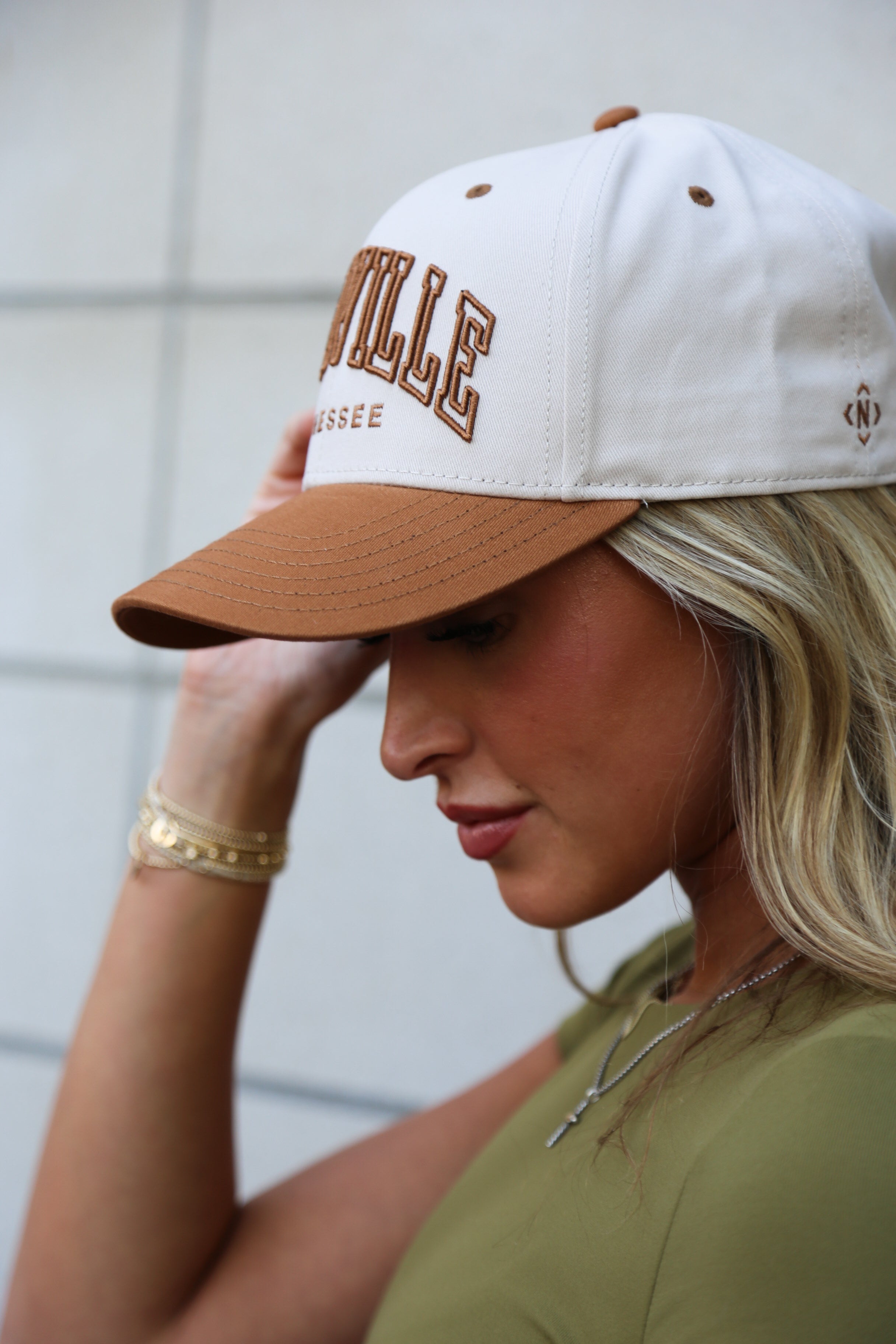 Nashville Two-Tone Snapback [Camel/Cream]