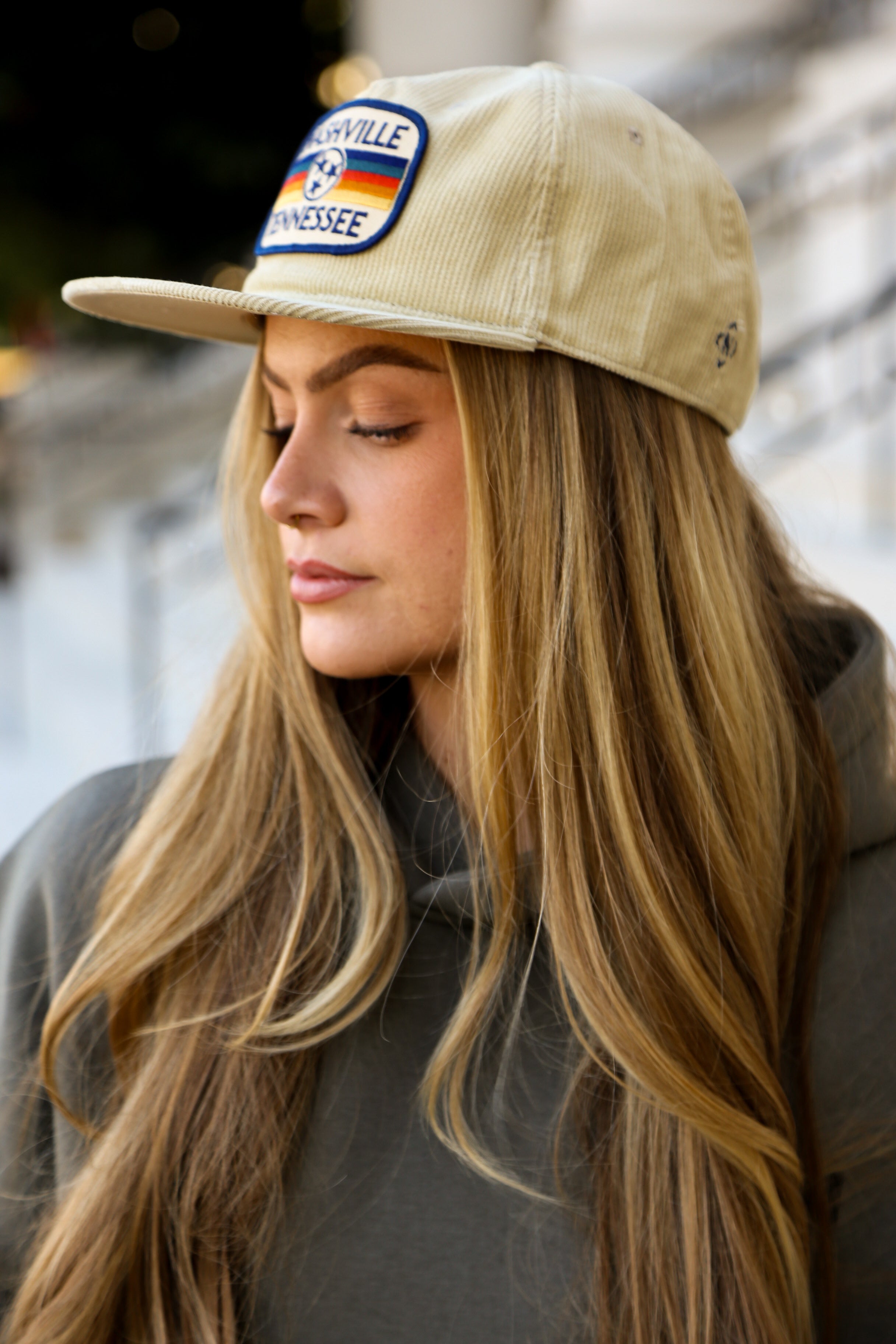 Nashville Sunset Corduroy Snapback