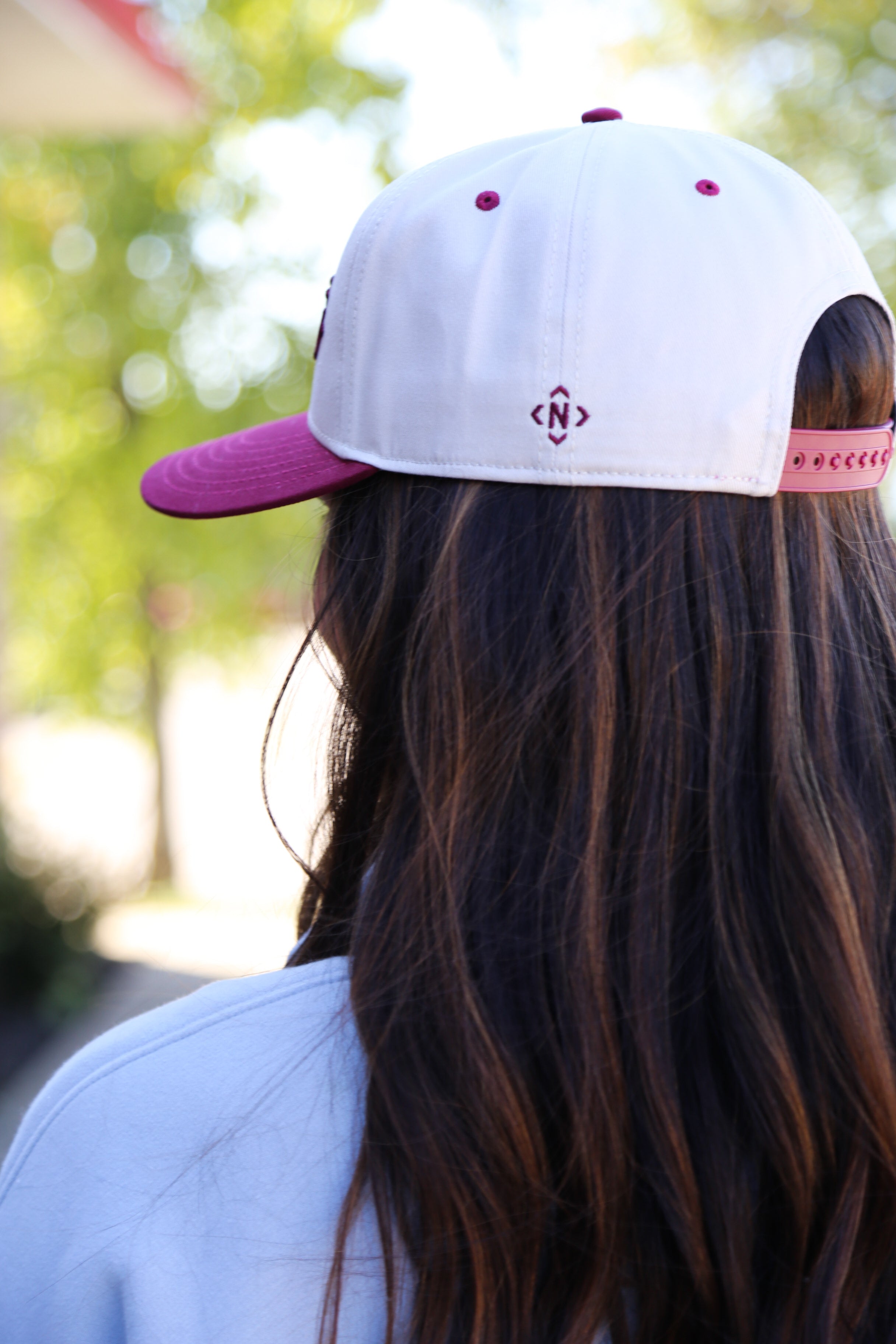 Upside Down Nashville Snapback [Maroon]