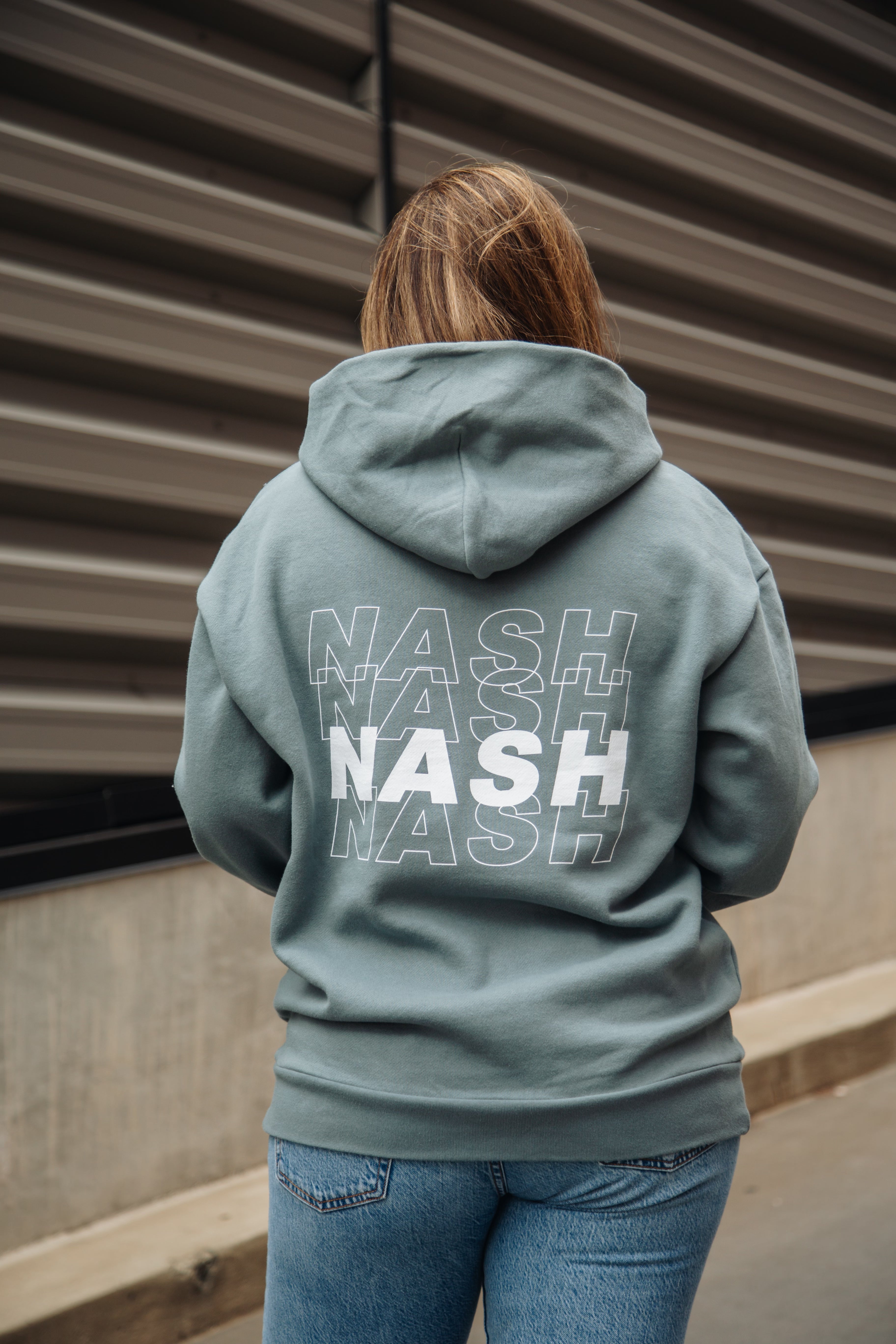 NASH Repeated Hood [Smoky Blue]