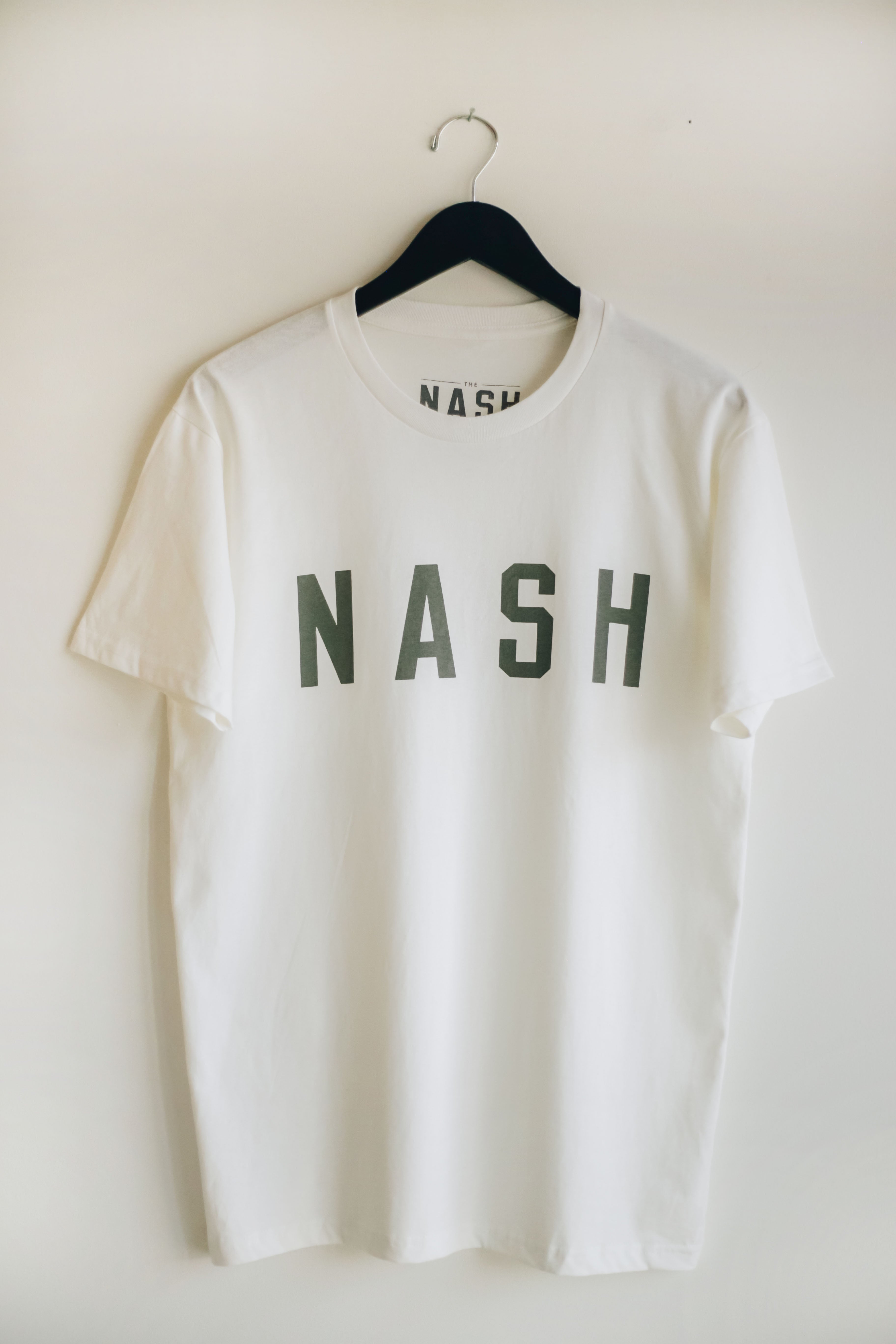 NASH Classic Tee [Natural/Charcoal]