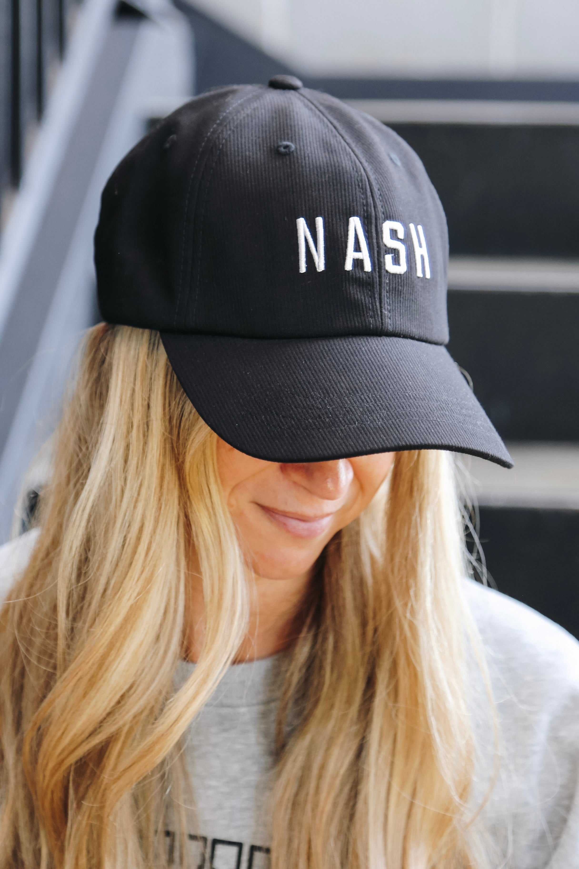 Quinn Ribbed NASH Ball Cap [Black]