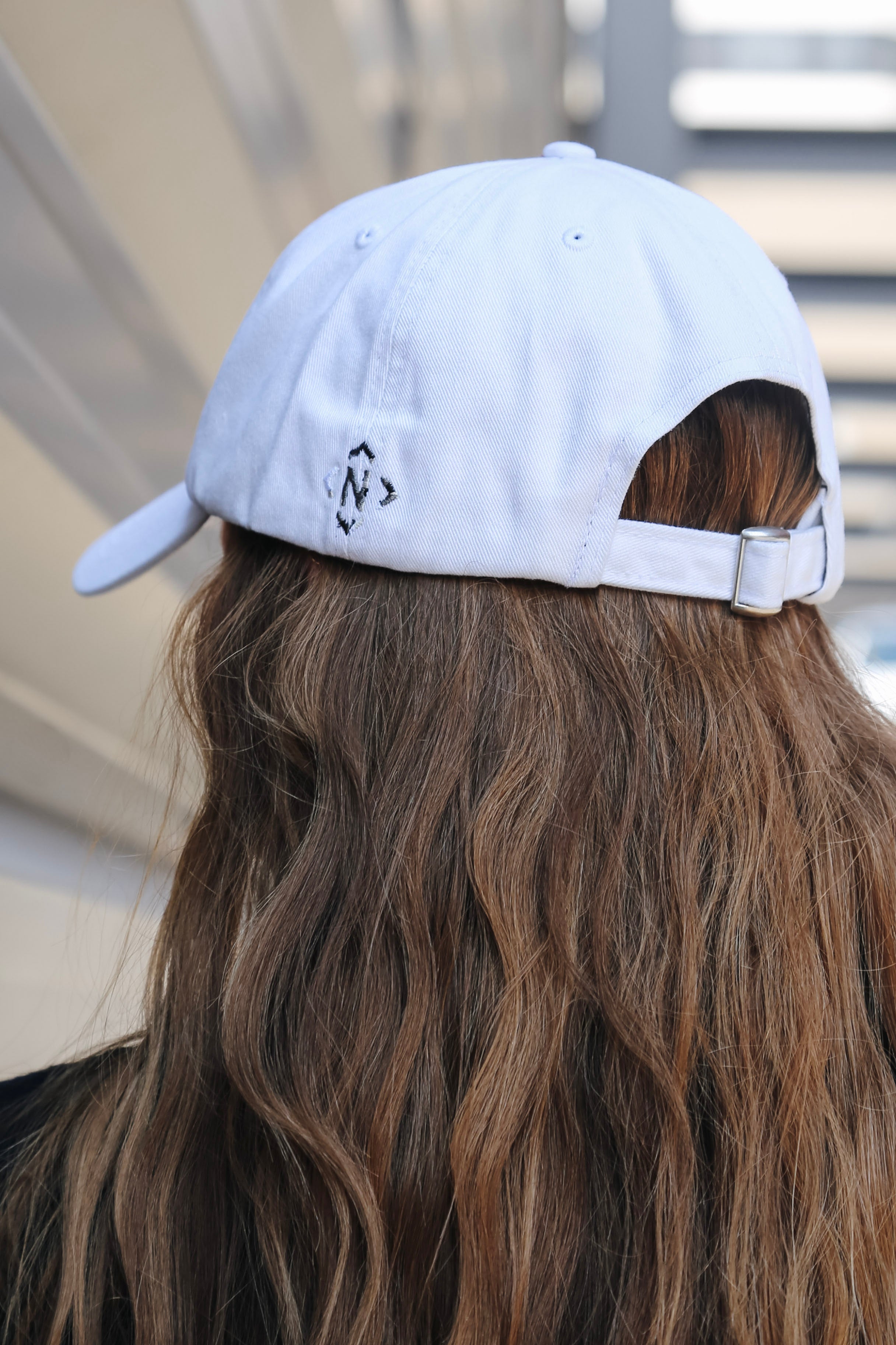 Quinn Camo Ball Cap [White]