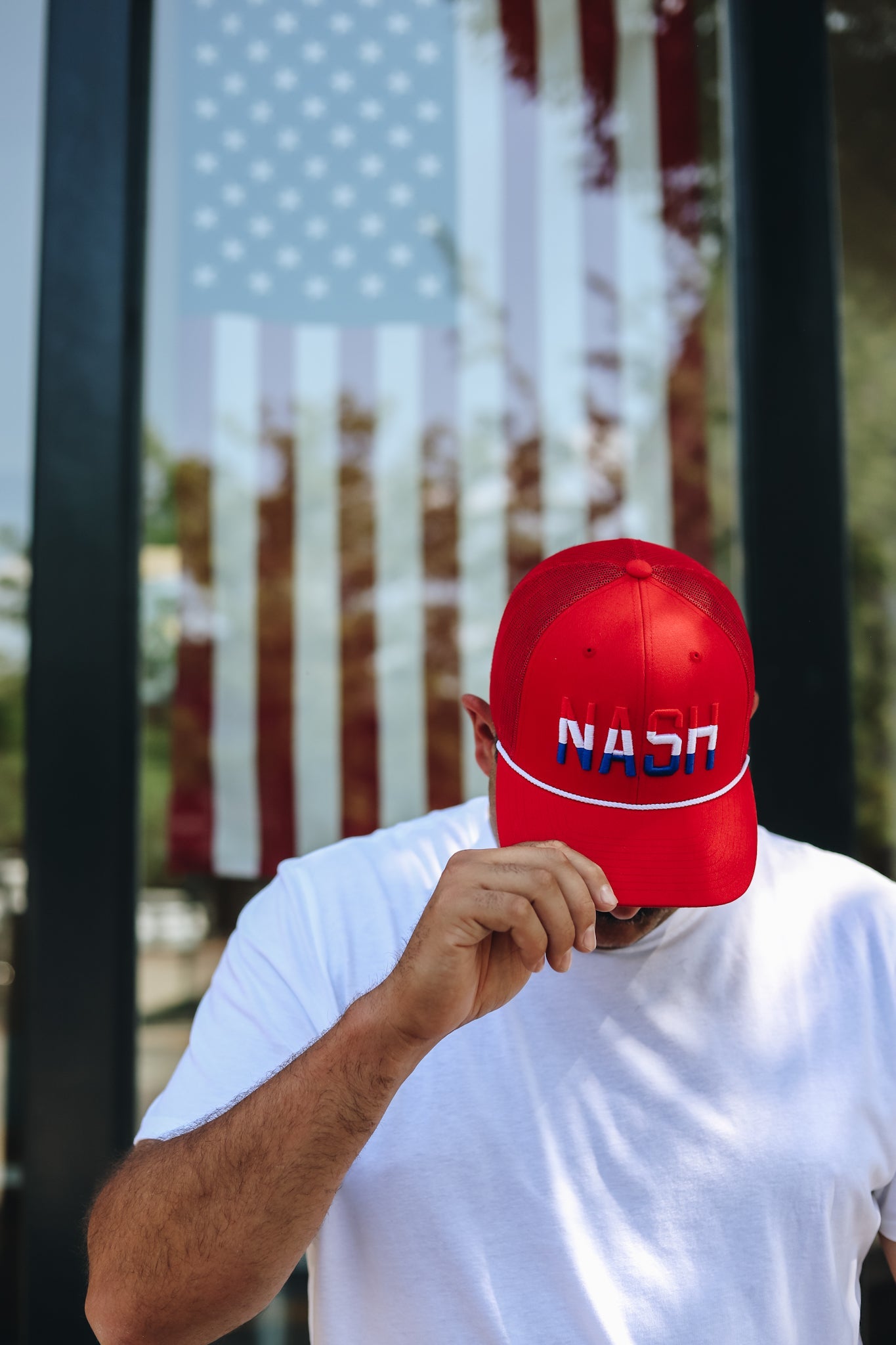 NASH 'Merica Trucker [Red]