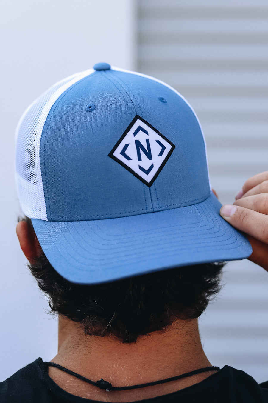 Iconic Trucker [Light Navy]