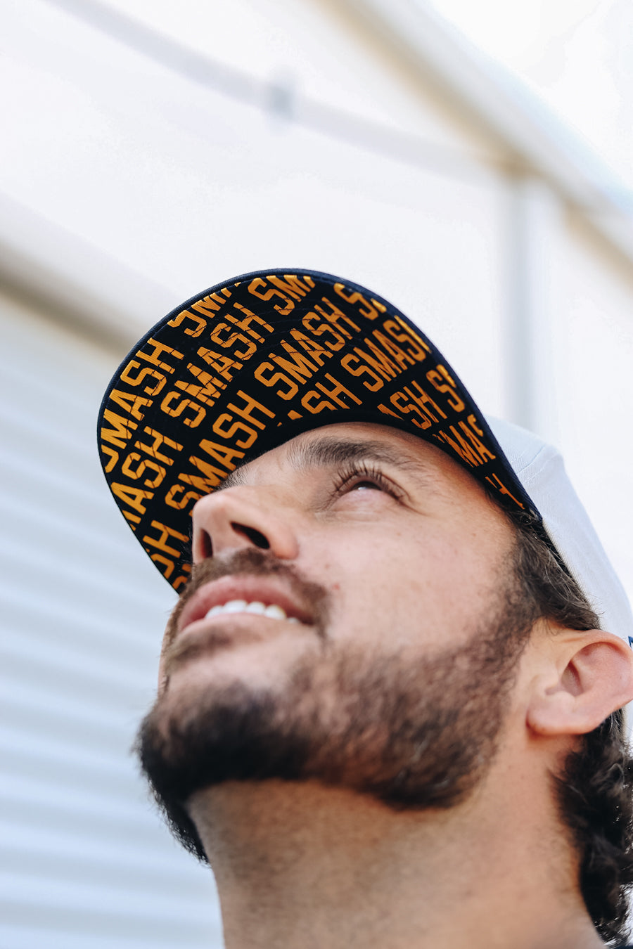 Two-Tone Iconic Snapback [Navy/Gray]