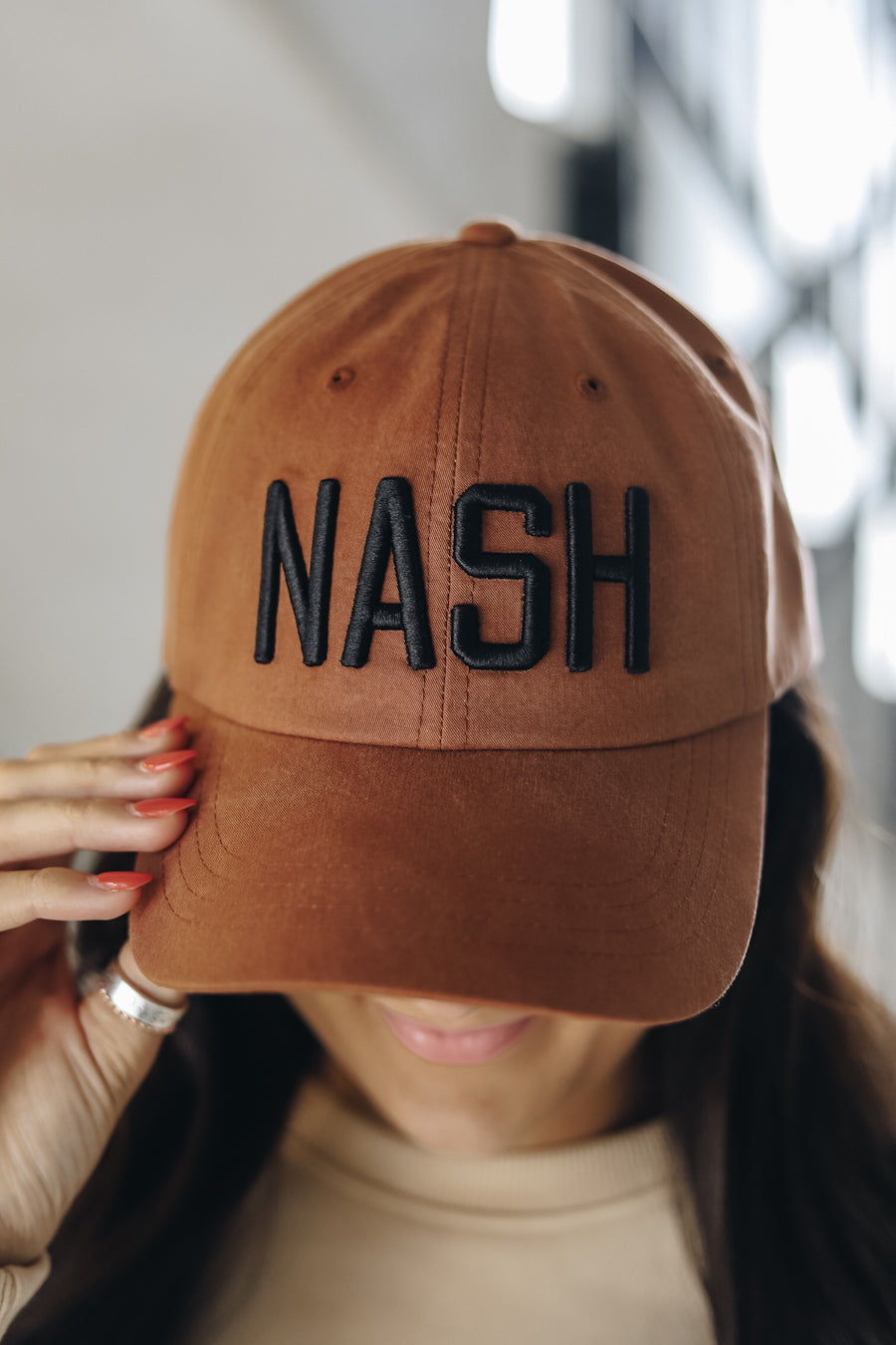 NASH Ball Cap [Rust/Black]