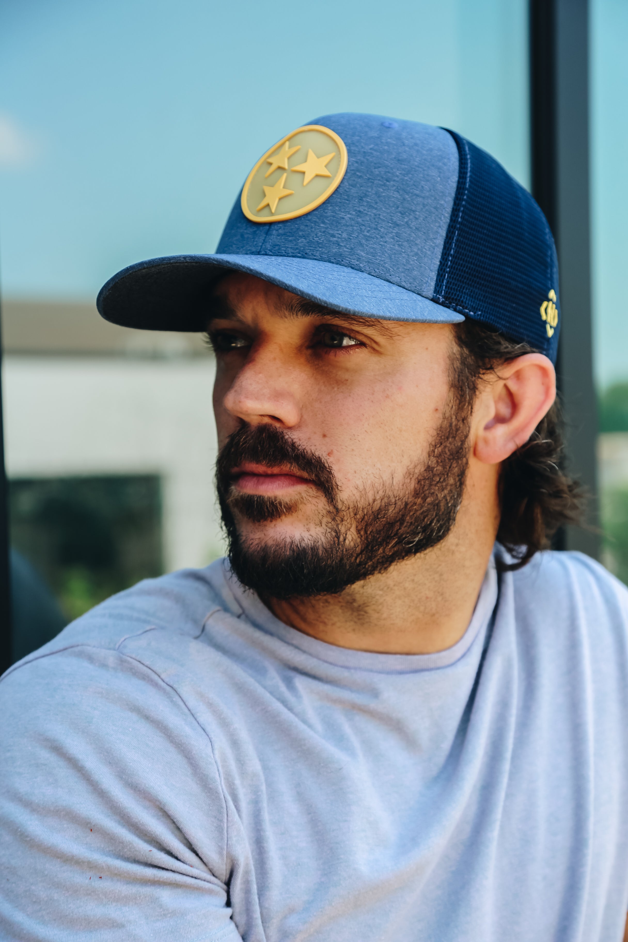 TriStar Sonic Weld Trucker [Navy/Gold]