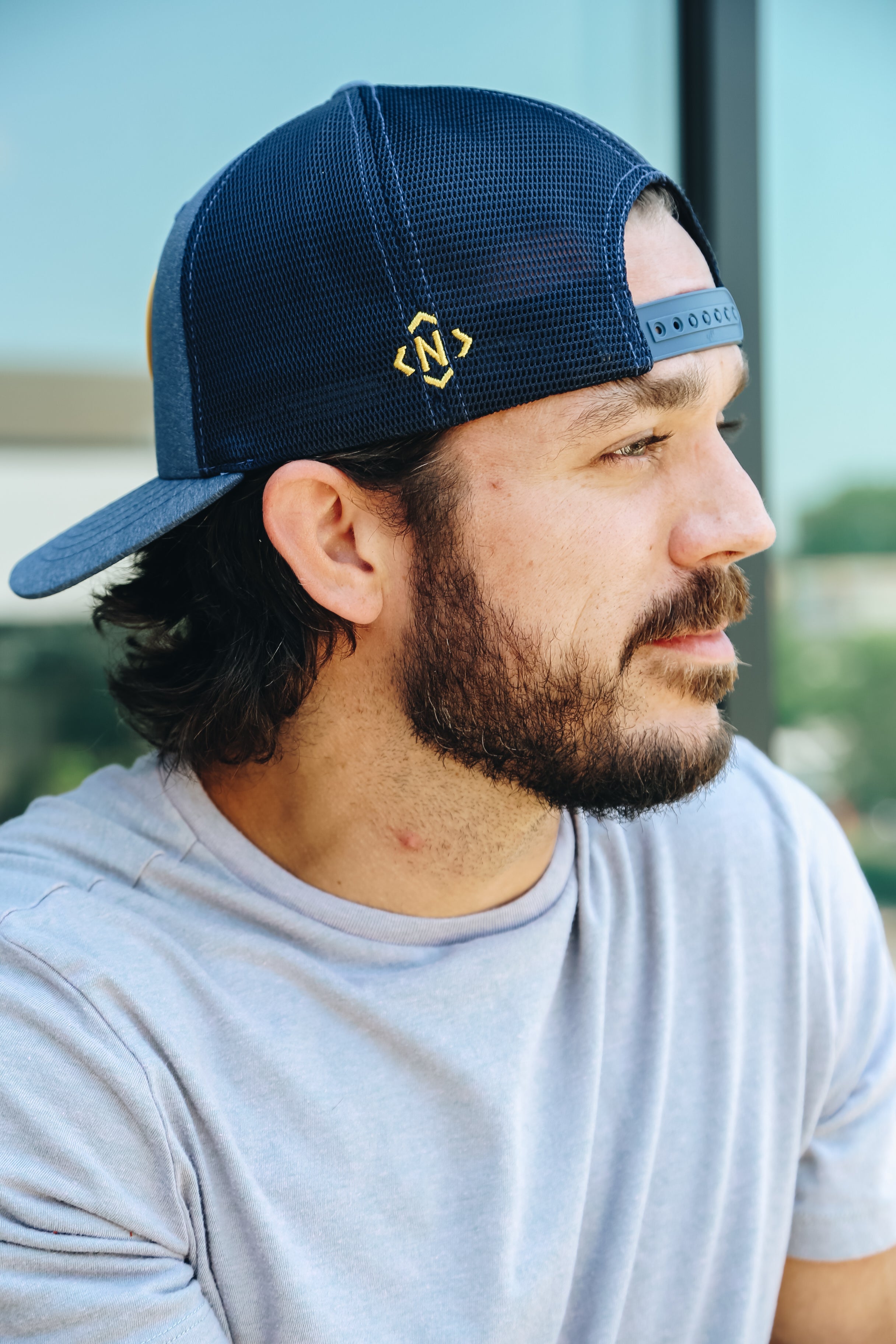 TriStar Sonic Weld Trucker [Navy/Gold]